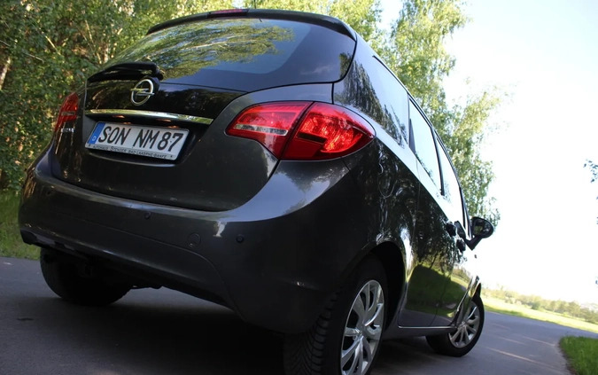 Opel Meriva cena 22900 przebieg: 134675, rok produkcji 2010 z Łęczyca małe 667